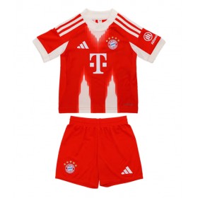 Dětské fotbalový komplet Bayern Munich Domácí košile 2025-26 Krátkým Rukávem